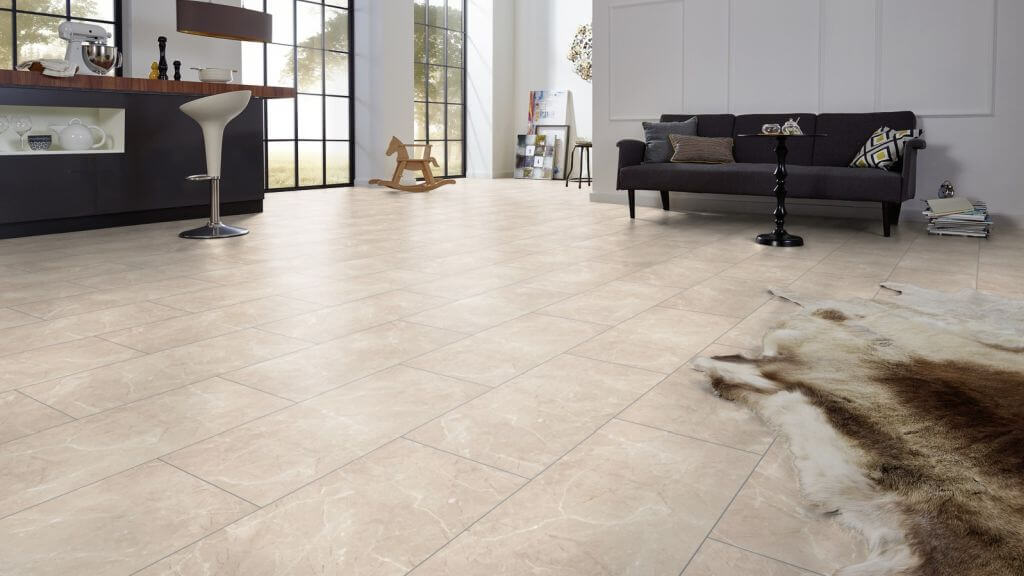 Glanzlaminat Jangal 2911 Glanz Botticino Classico light (810x400) Stone Line 8mm Fliese