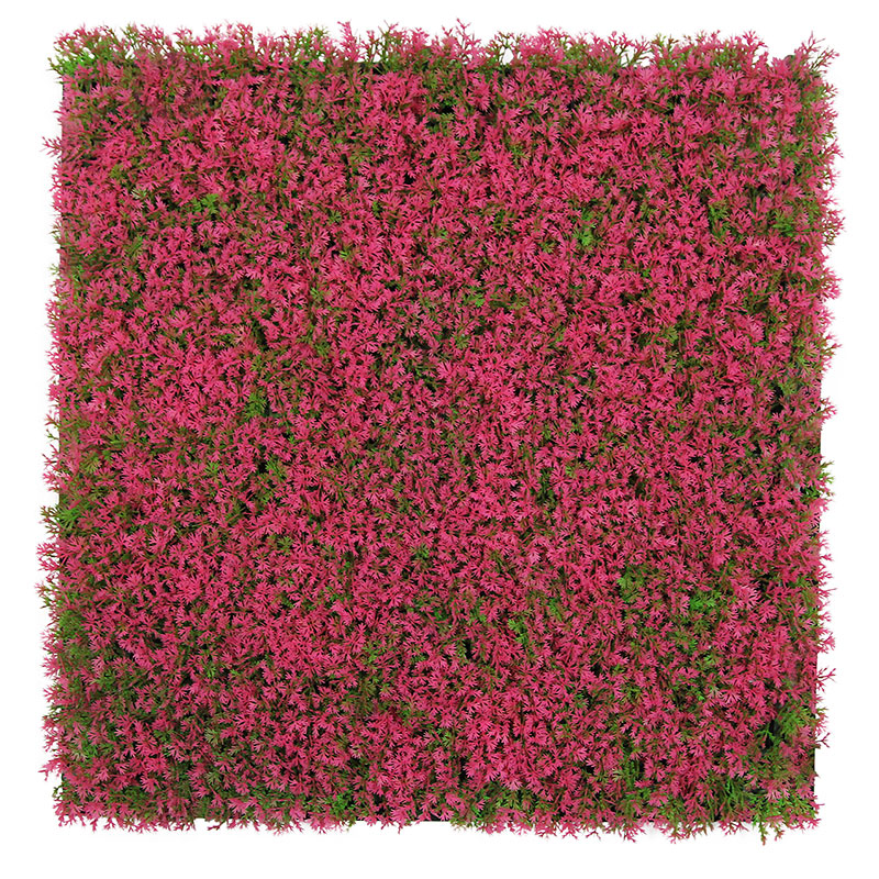 Wandpaneel Jangal Modular Wall 11114 Pink Design Grass 52 x 52 cm