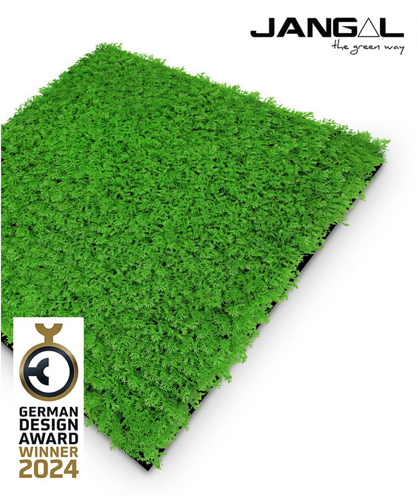 Wandpaneel Jangal Modular Wall 11115 Bright Green Design Grass 52 x 52 cm