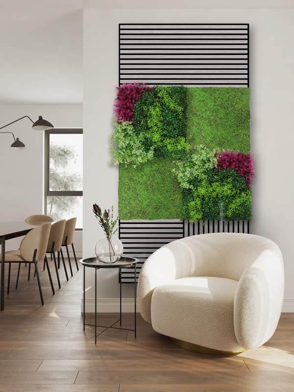 Wandpaneel Jangal Modular Wall 11107 Forest Green Ancient Tree 52 x 52 cm