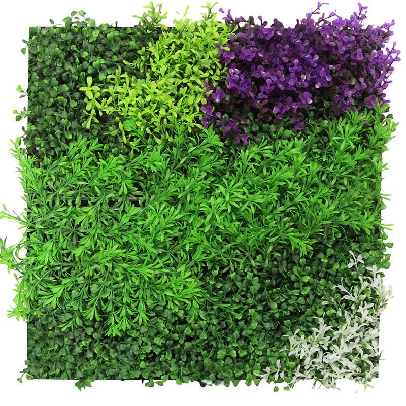 Wandpaneel Jangal Modular Wall 11116 violet mixed flora 52 x 52 cm