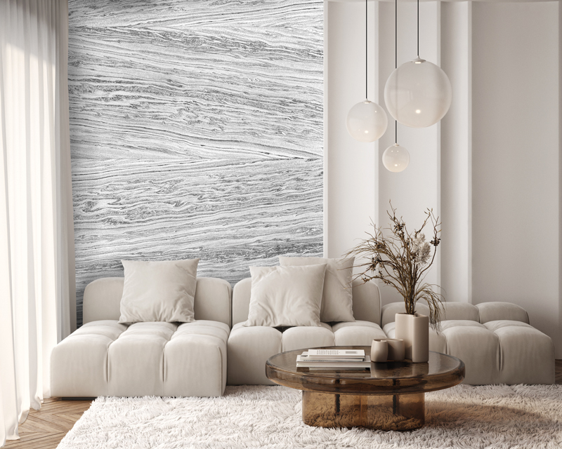 Wandpaneel Jangal Modular Wall 11305B Arctic Marble Stone Panel 52 x 104 cm