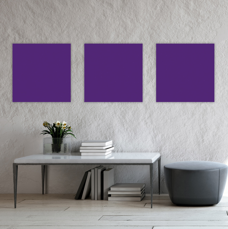 Wandpaneel Jangal Modular Wall PET 11201A Violet 52 x 52 cm