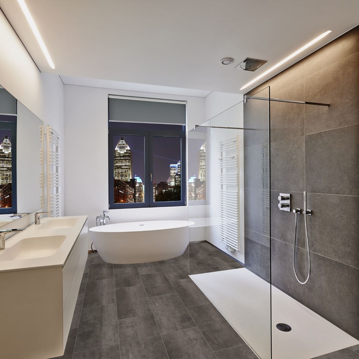 Click-Vinyl CHECK One 2113 Neumühl Beton  Fliese Standard