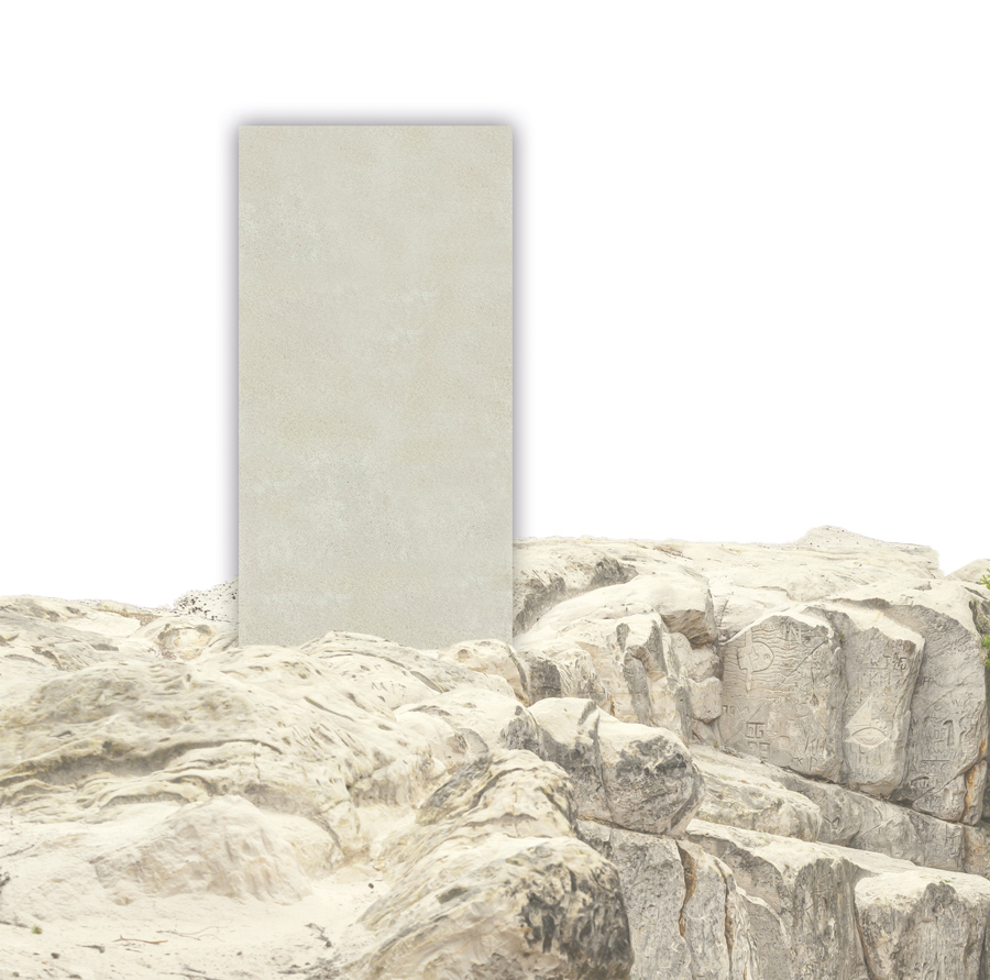 Wandpaneel Check real stone 20004 Elfenbein Sandstein 122 x 61 cm