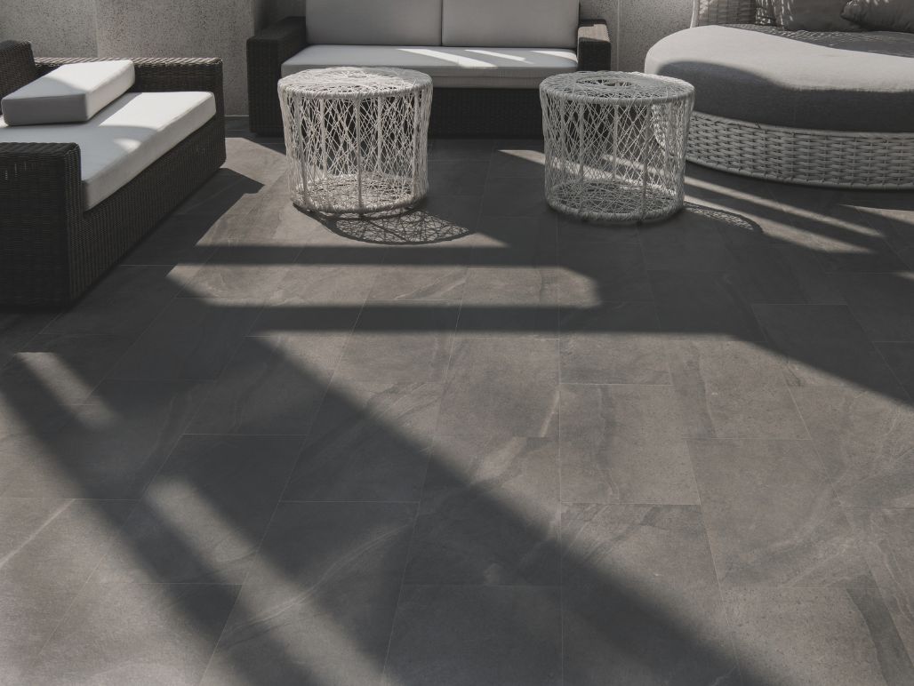 Click-Vinyl 3511 Dark Slate Fliese Schieferoptik