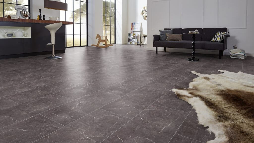 Glanzlaminat Jangal 2909 Glanz Botticino Classico dark (810x400) Stone Line 8mm Fliese