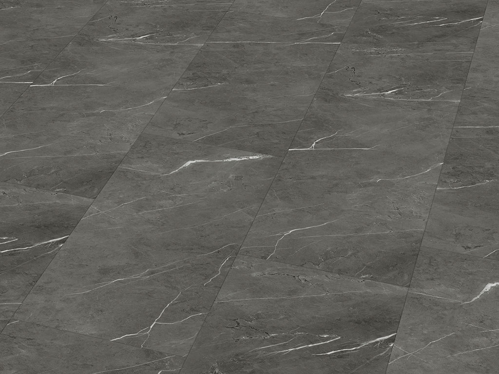 Click-Vinyl World of SPC 3579 Bolder Marble inkl. Trittschall Fliese Town