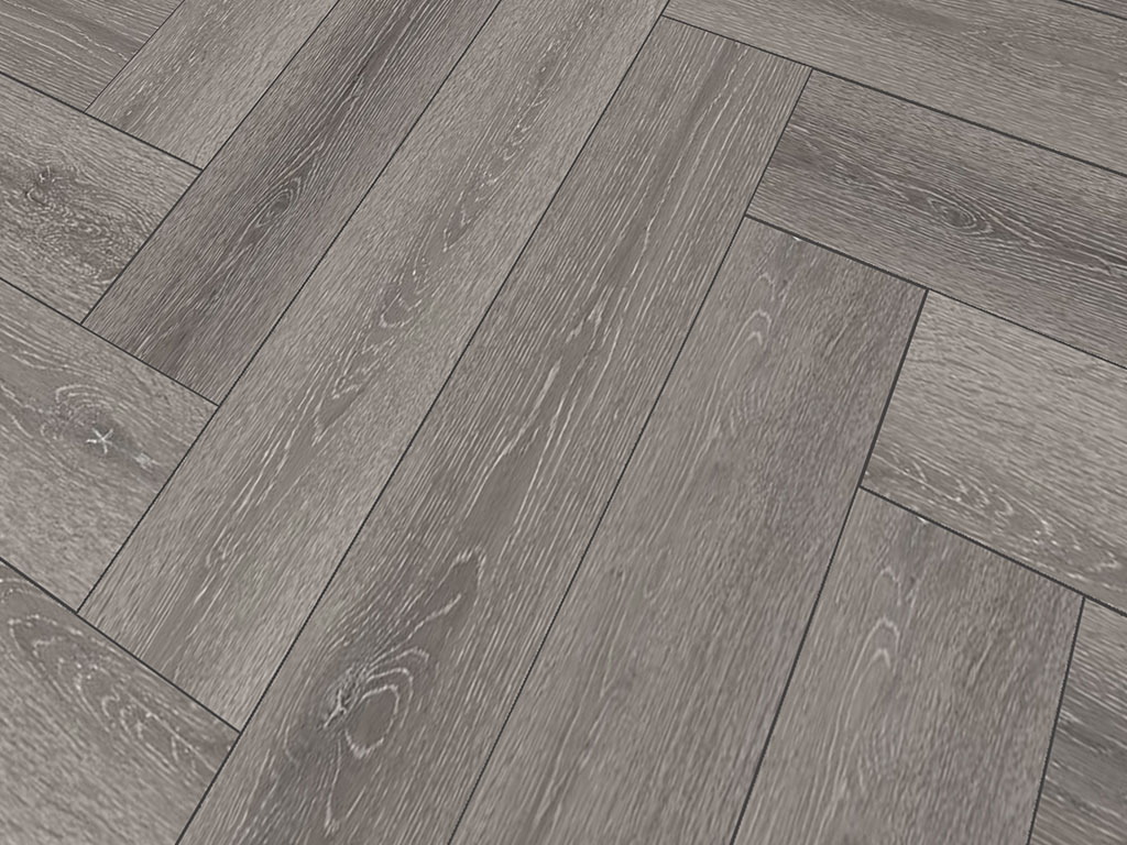 Klebe-Vinyl World of Dryback 3526HE St. Louis Oak Herringbone City 1x4