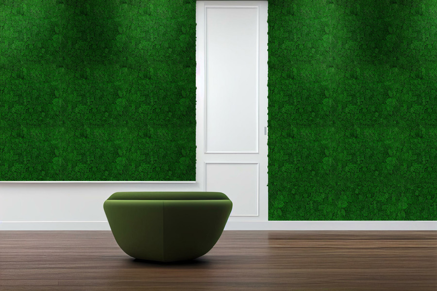 Wandpaneel Jangal Modular Wall 11100 Nature Green Moos 52 x 52 cm