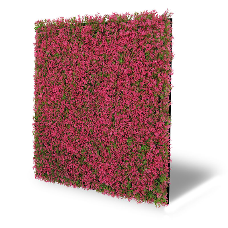 Wandpaneel Jangal Modular Wall 11114 Pink Design Grass 52 x 52 cm