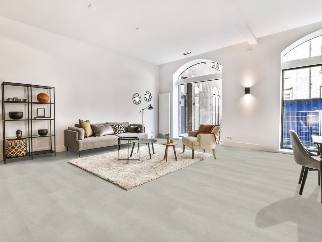 Click-Vinyl CHECK One 2111 Rheinbaben Beton  Fliese Standard