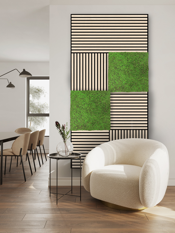 Wandpaneel Jangal Modular Wall 11107 Forest Green Ancient Tree 52 x 52 cm