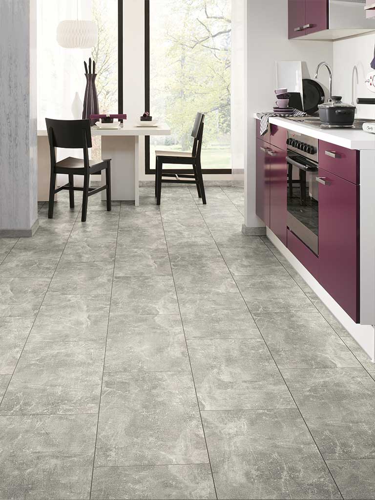 Designboden CHECK green 2434 Ameln Beton Fliese