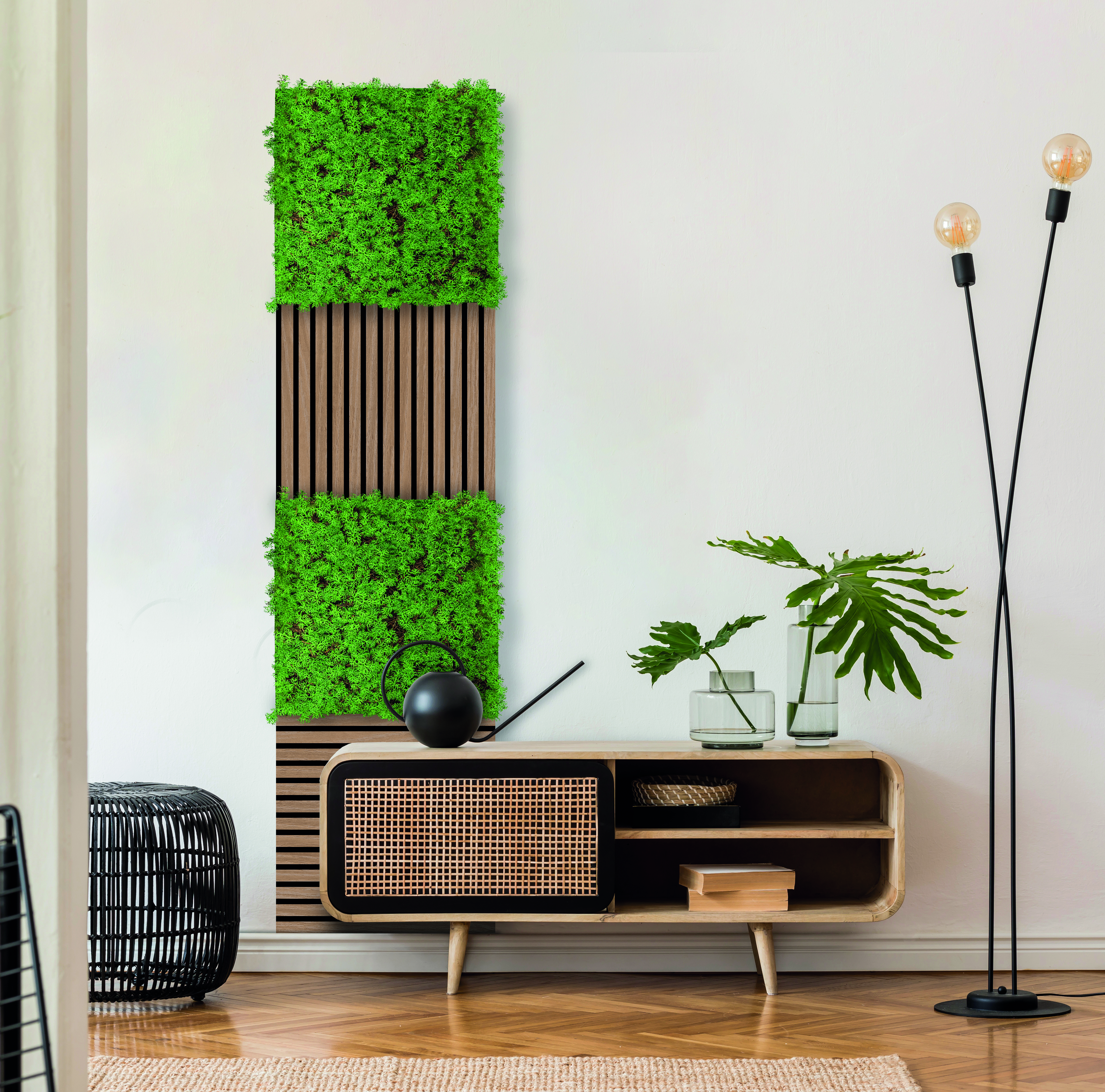 Wandpaneel Jangal Modular Wall 11105 Thuja Tea Tree 52 x 52 cm